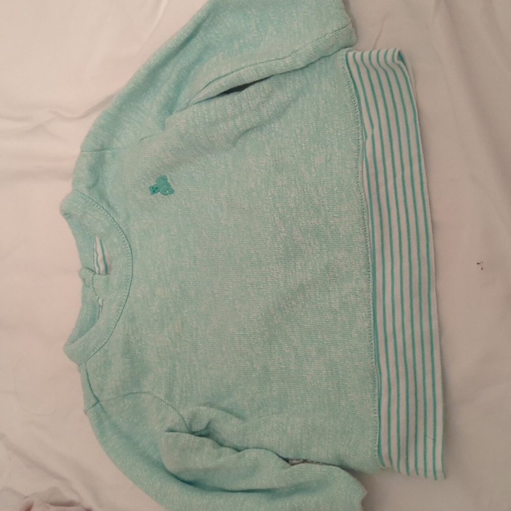 Baby Gap reversible sweater blue unisex 3-6 months